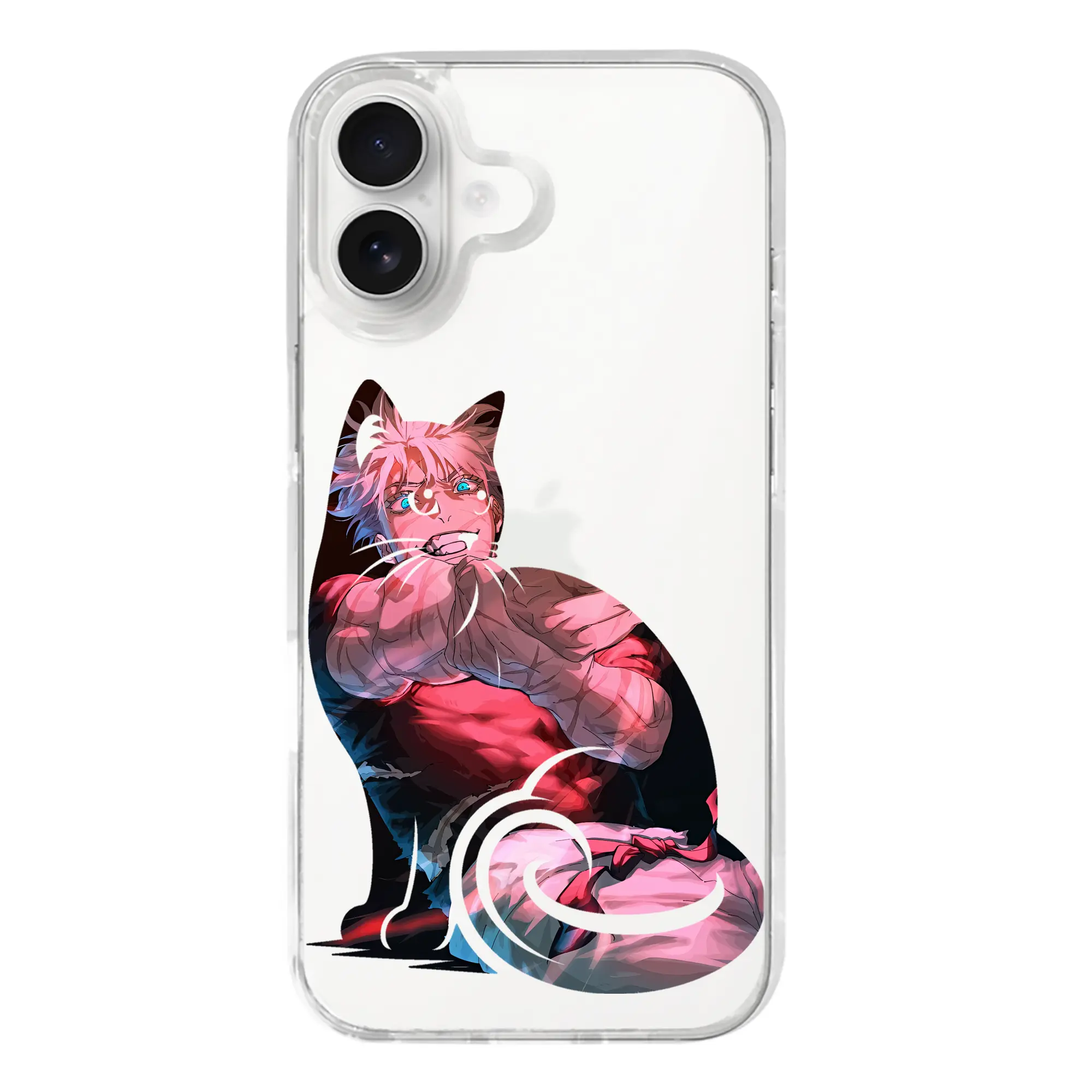 呪術廻戦 グッズ,五条 悟 - iPhone 17シリーズ 透明スマホケース – 薄型・耐衝撃・精密フィット保護カバー